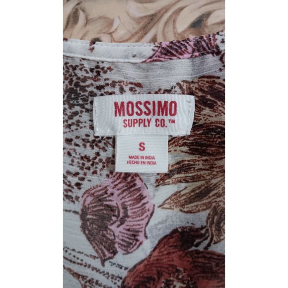 Massimo Small Maxi Boho Floral Colorful Festival Semi Sheer Classic Occasion Dre - Picture 4 of 7